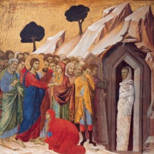 Jesus opvækker Lazarus